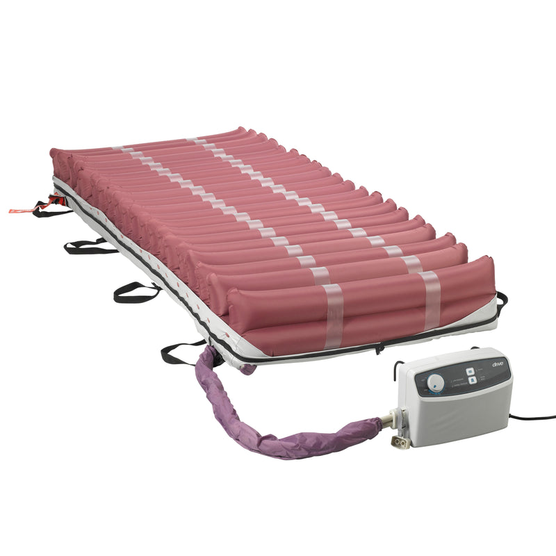 Drive Medical Med Aire Low Air Loss Mattress Replacement System with Alternating Pressure