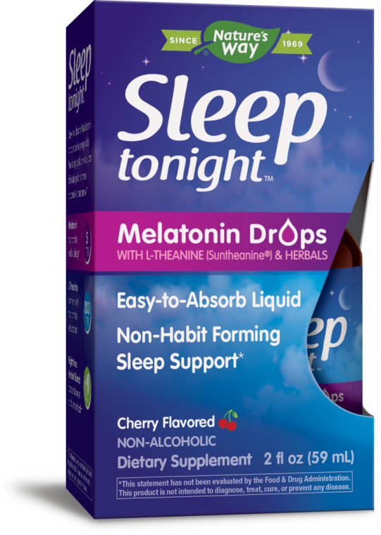 Nature's Way Sleep Tonight Melatonin Cherry cae