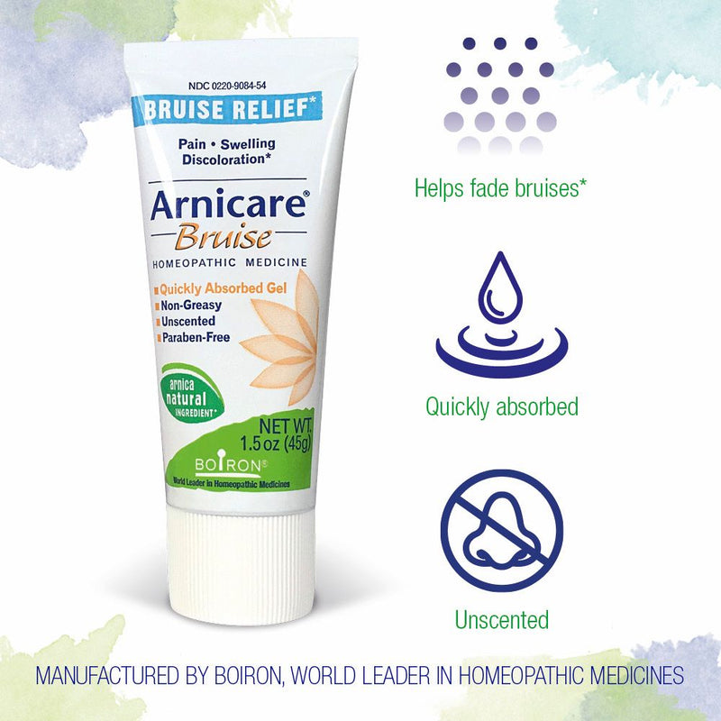 Boiron Arnicare Bruise, Homeopathic Medicine for Bruise Relief, Swelling, Discoloration, 1.5 oz Gel
