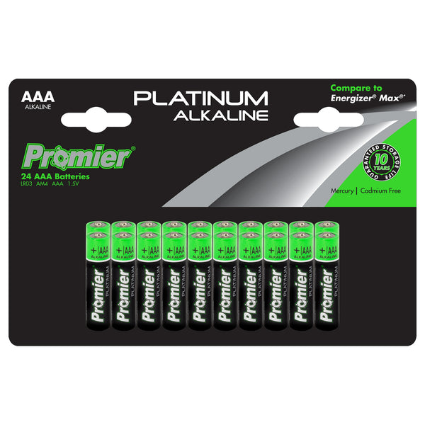 Promier AAA Alkaline Battery 20 Pack