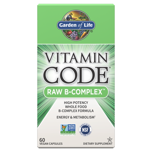 Garden of Life Vitamin Code Raw B-Complex Capsules
