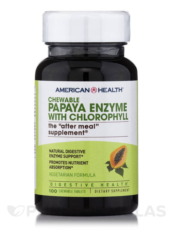 American Health Papaya Enzyme with Chlorophyll
