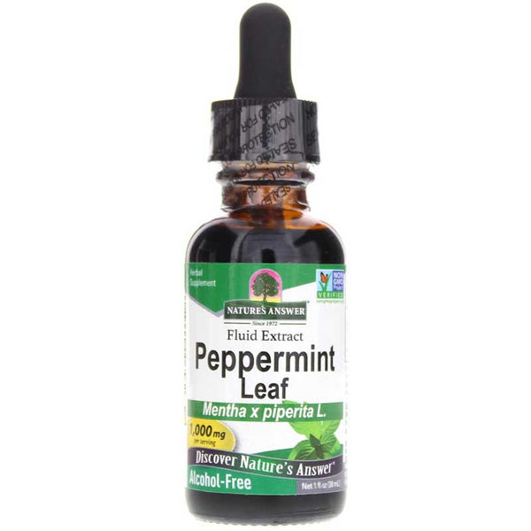 NATURES ANSWER PEPPERMINT LEAF EXTRACT 1Oz