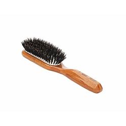 Bass Dark Bamboo Paddle Hairbrush with Firm Bristles #897