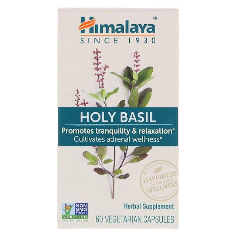 Himalaya Holy Basil 60 Cápsulas de vegetales