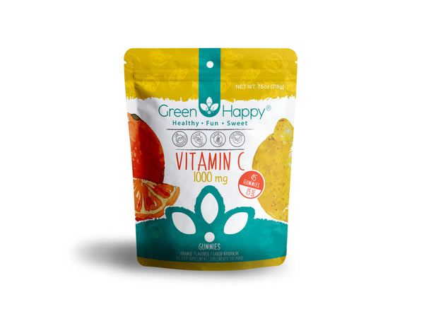 Green & Happy Vitamin C Slice Gummies 8.3 Oz
