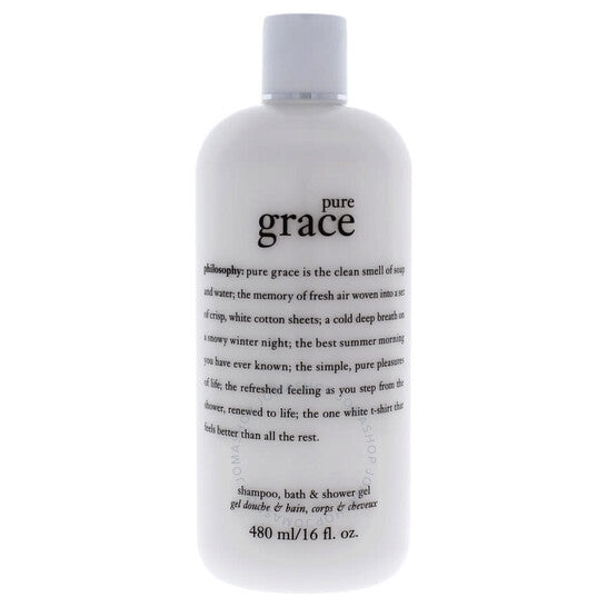 Philosophy Pure Grace Shampoo, Shower Gel & Bubble Bath 16 oz