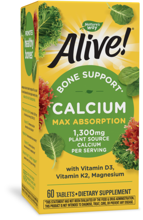 Nature's Way Alive Calcium Bone Formula 120 Tablets