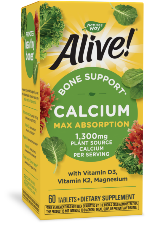 Nature's Way Alive Calcium Bone Formula 120 Tabletas