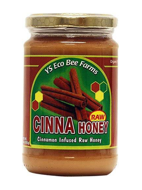 Ys Raw Cinna Honey 13.5 Oz