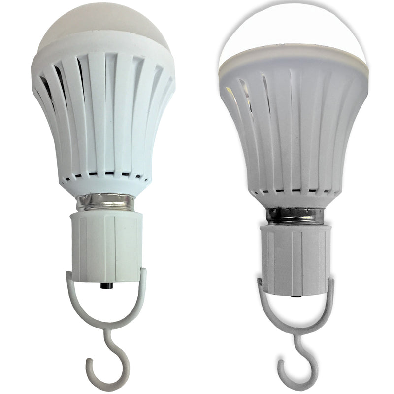 Electriduct Rechargeable Emergency Portable LED Light Bulb- In Bulk 20 Pieces (Bulto de 20 Bombillos Led Recargable)