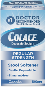 Colace Docusate Sodium Regular Strength 100mg