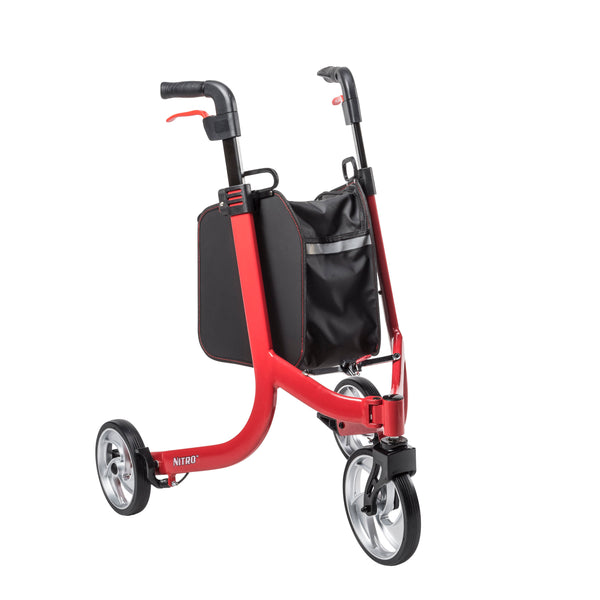 Drive Medical Nitro Euro Style Rollator Walker Rolling Walker