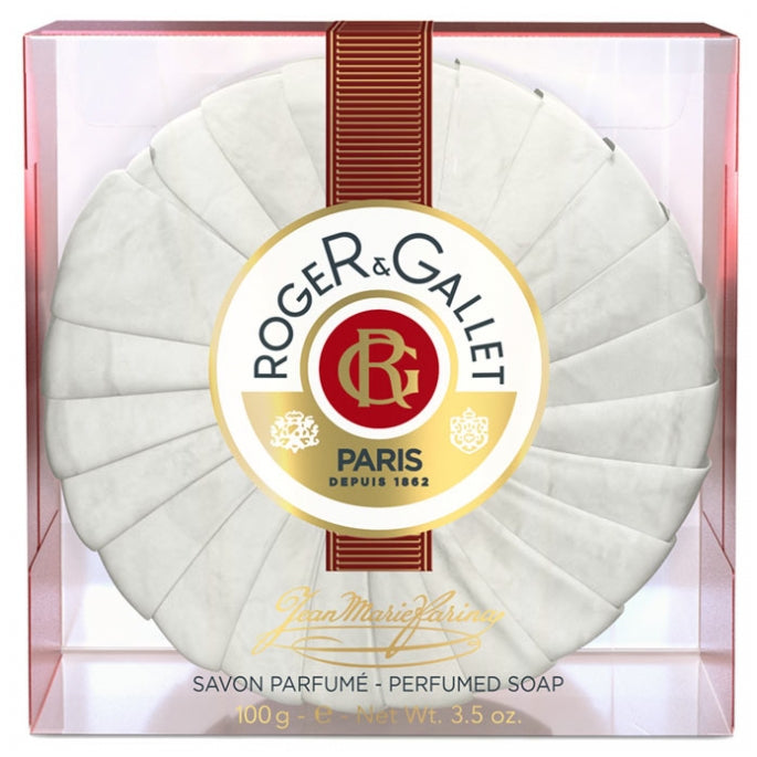 Roger & Gallet Jean Marie Farina Jabón de barra perfumada, 3.5 onzas