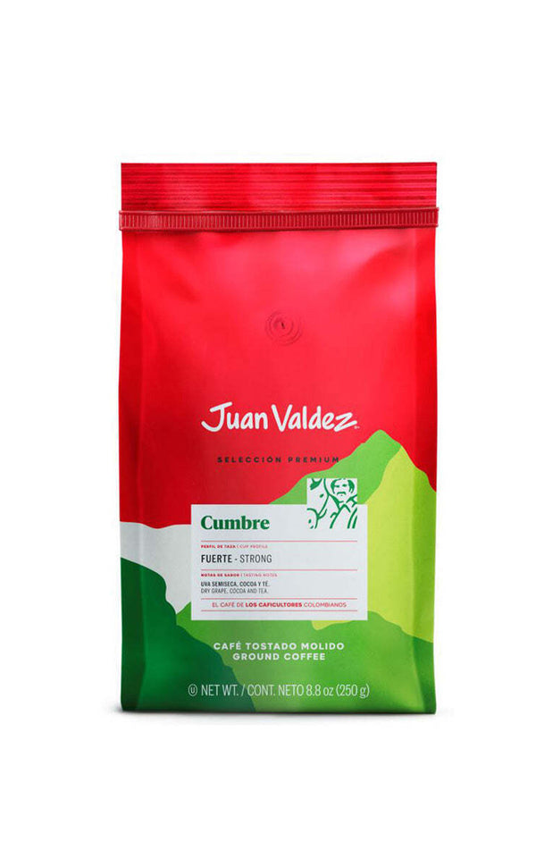 Juan Valdez Premium Cumbre Strong Groof Café Colombiano 12 oz