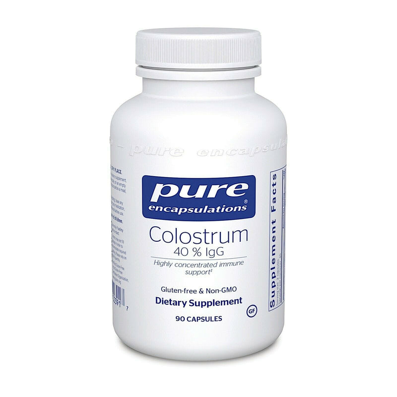 Pure Encapsulation Collostrum 40% Cápsulas de IgG