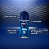 Nivea Men Roll On Cool Powder 50ml