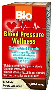 Bio Nutrition Blood Pressure Wellness Tablets
