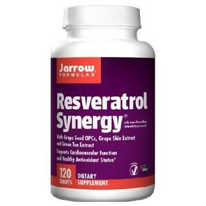 Jarrow Formulas Resveratrol Synergy 120 Tablets