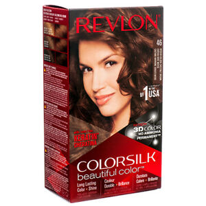 Revlon Colorsilk Beautiful Color, Medium Golden Chestnut Brown 46