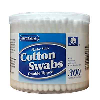 Xtracare Natural Cotton Swabs 300 units
