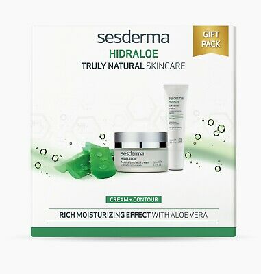 Sesderma Hidraloe Moisturizing Facial Cream + Eye Contour Kit