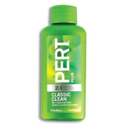 Pert Plus 2-in-1 Shampoo & Conditioner, Classic Clean 1.70 oz