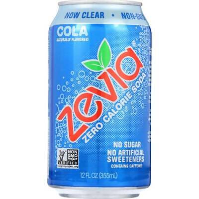 Zevia Cola Soda 12 Oz