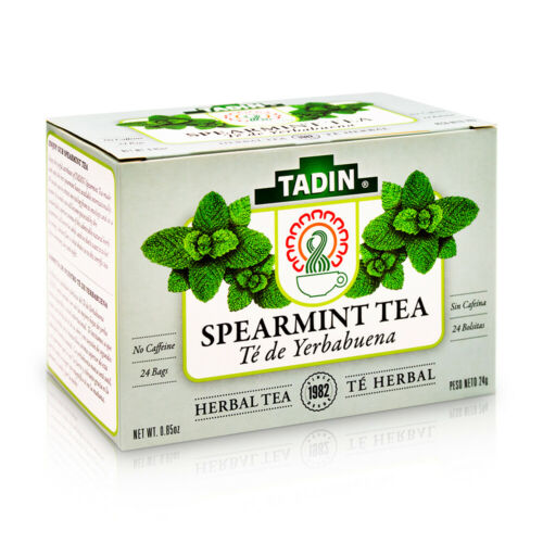 Tadin Spearmint Bolsas de té 24ct