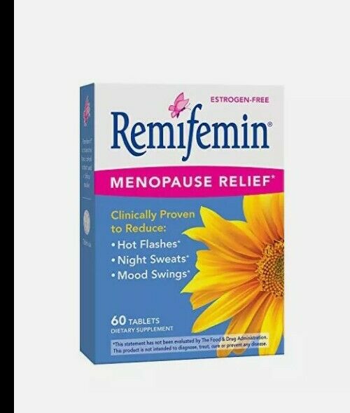 Nature's Way Enzymatic Therapy Remifemin Menopause Relief 60 Tablets