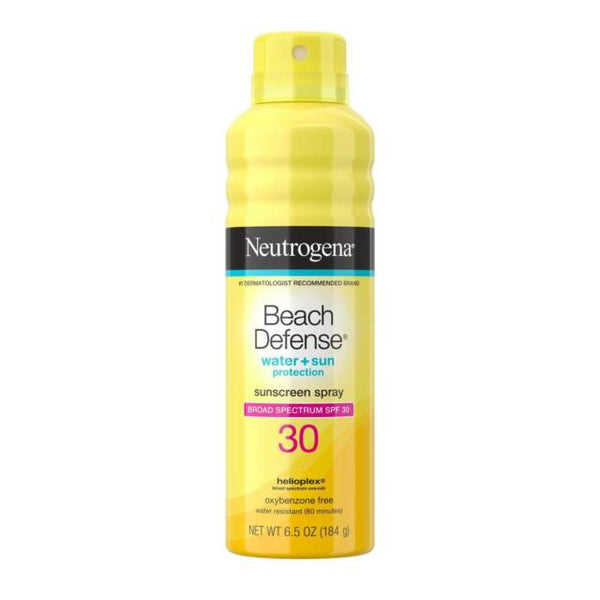 Neutrogena Beach Defense Water-Resistant Body Sunscreen Spray SPF 30