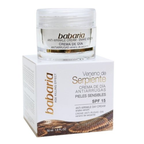Babaria Snake Venom Anti-Wrinkle Day Cream. SPF15 1.6Oz