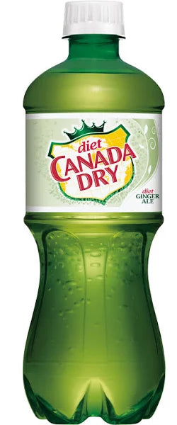 Canada Dry Zero Sugar Ginger Ale 20 Oz