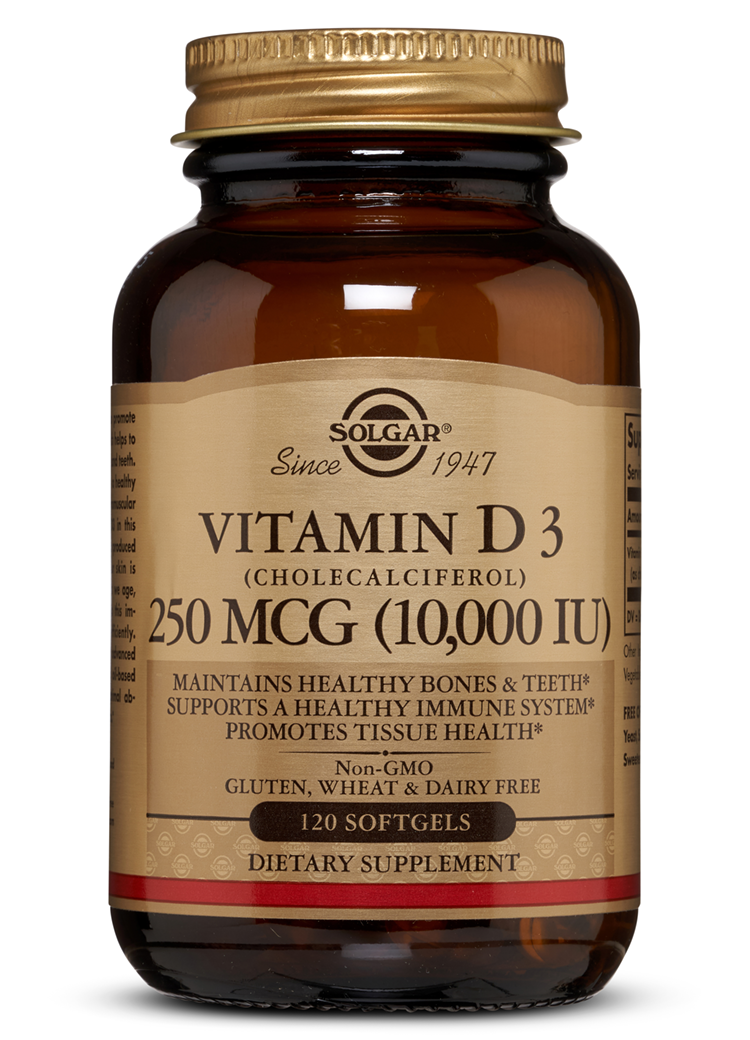 Solgar Vitamin D3 Cholecalciferol 10000 Iu Softgels Locatel Health And Wellness Online Store 0740