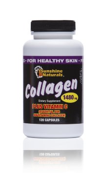 Sunshine Naturals Collagen & Vitamin C 1480 Mg Capsules