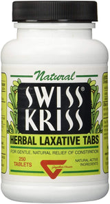 Swiss Kriss Herbal Laxative 250 Tablets