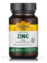 Country Life Target Mins Zinc 50mg 90 Tablets