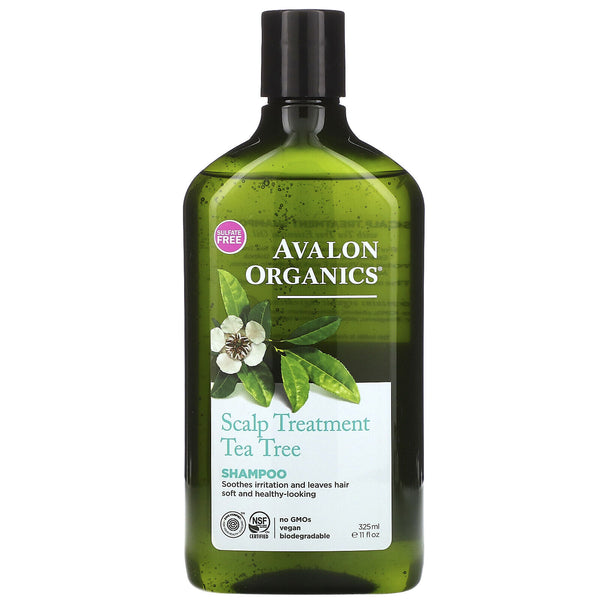 Avalon Organics Shampoo Scalp Treatment Tea Tree, 11. Oz