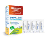 Boiron HemCalm, Homeopathic Medicine for Hemorrhoid Relief, Burning, Itching, Pain, Discomfort, 10 Suppositories