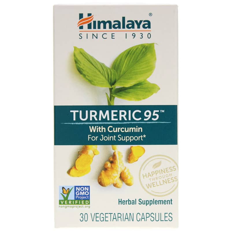 Himalaya Turmeric 95 with Curcumin 60 Vegetable Capsules