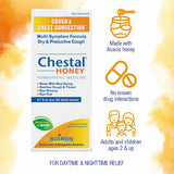 Boiron Chestal Honey, Homeopathic Medicine for Cough & Chest Congestion, Multi-Symptom Formula for Dry & Productive Cough, 6.7 fl oz