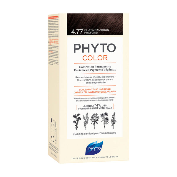 Phyto Color Permanent Intense Chestnut Brunette No. 4.77