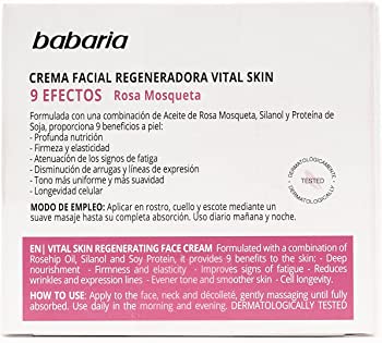 Babaria Face Cream Regenerating 1.7. Oz