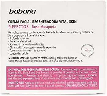 Babaria Face Cream Regenerating 1.7. Onz