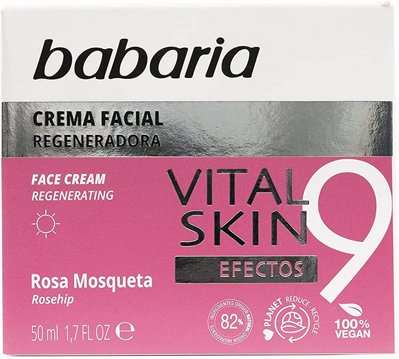 Babaria Face Cream Regenerating 1.7. Onz