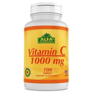 Alfa Vitamins Vitamin C 100 Capsules