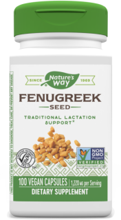 Nature's Way Fenugreek Seed Vegan Capsules