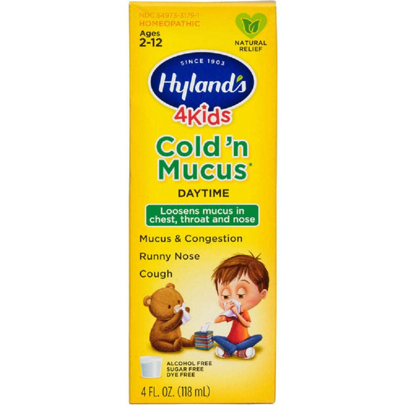 Hyland's Cold n tos 4 niños durante el día 4 oz