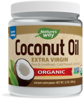 Nature's Way Organic Extra Virgin Coconut Oil 32 oz
