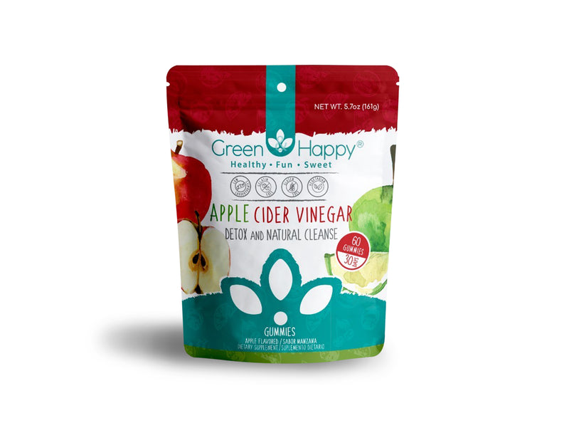 Green & Happy Apple Cider Vinegar Gummies